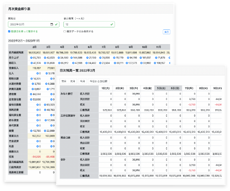 6種類の資金管理表